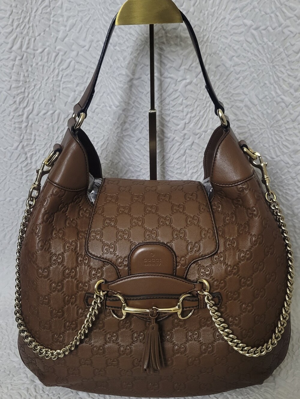 🎋Gucci Guccissima Emily Shoulder Bag